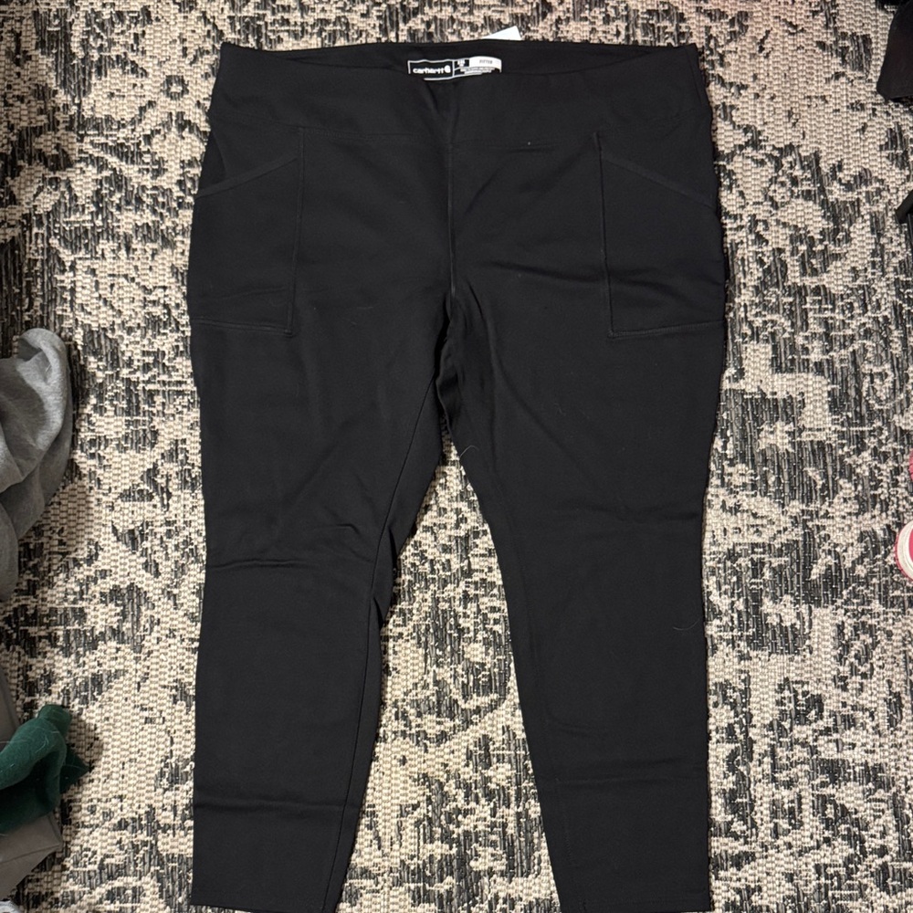 Carhartt Womens Black Leggings